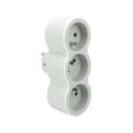 Multiprise legrand mop fb 3x2p + t standard prises frontales