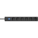 Multiprises overs 6 - f. avec interrupteur anth1, 4m