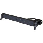 Multiprise parafoudre 5 prises 2 pôles + terre 2 chargeurs usb - a et c legrand noir et gris 1, 5 m Multiprise parafoudre 5 prises 2 pôles + terre 2 chargeurs usb - a et c legrand noir et gris 1, 5 m