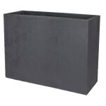 Muret loft polypropyl�ne eda basalt up anthracite 78, 5 x 29, 5 x h. 60 cm