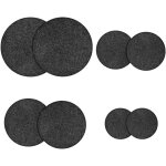 Na lot de 8 soucoupes rondes en feutre pour plantes de 10, 2 / 15, 2 / 20, 3 / 25, 4 cm pour pot de fleurs ...