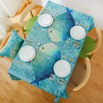 Nappe chemin de table nappe rectangulaire set de table nappe de bureau carr�e ou rectangulaire pour enfants, ...