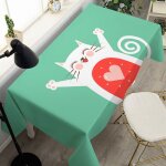 Nappe chemin de table nappe rectangulaire set de table nappe imperméable et résistante a l'huile, motif ... Nappe chemin de table nappe rectangulaire set de table nappe imperméable et résistante a l'huile, motif ...
