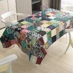 Nappe chemin de table nappe rectangulaire set de table nappe imprime numrique mandala, nouveau style ...