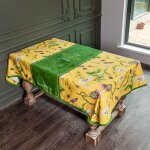 Nappe chemin de table nappe rectangulaire set de table nappe rectangulaire en polyester, de style pastoral ... Nappe chemin de table nappe rectangulaire set de table nappe rectangulaire en polyester, de style pastoral ...