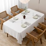 Nappe lavable, rectangulaire, en polyester, résistante aux rayures, anti - taches, pour extérieur, jardin, ... Nappe lavable, rectangulaire, en polyester, résistante aux rayures, anti - taches, pour extérieur, jardin, ...