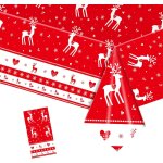 Nappe de noël, 137x274cm nappe rectangulaire, joyeux noël housse de table en antitache imperméable lavable, ... Nappe de noël, 137x274cm nappe rectangulaire, joyeux noël housse de table en antitache imperméable lavable, ...