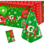 Nappe de noël, 137x274cm nappe rectangulaire, pull moche housse de table en antitache imperméable lavable, ... Nappe de noël, 137x274cm nappe rectangulaire, pull moche housse de table en antitache imperméable lavable, ...