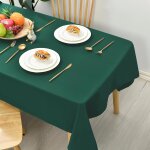 Nappe rectangulaire anti - taches lavable, nappe exterieur impermeable jardin, pour salle a manger, jardin, ... Nappe rectangulaire anti - taches lavable, nappe exterieur impermeable jardin, pour salle a manger, jardin, ...