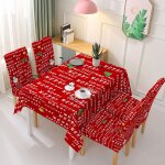 Nappe rectangulaire nappe chemin de table table basse nappe imprimée de noël, nouvelle collection, résistante ... Nappe rectangulaire nappe chemin de table table basse nappe imprimée de noël, nouvelle collection, résistante ...