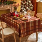 Nappe rectangulaire set de table table basse nappe de table basse etanche et rsistante a l'huile, de ...