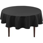 Nappe ronde anti - taches lavable, nappe exterieur impermeable jardin, pour salle a manger, jardin, fte, ...