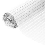 Nature ecran de jardin  double face pvc 1x3 m blanc