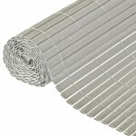 Nature ecran de jardin à double face pvc 1x3 m gris Nature ecran de jardin à double face pvc 1x3 m gris