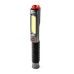 Nebo big larry 3 stealth - light de travail, torche de 600 lumens con lumire de travail cob, base magntique ...