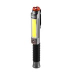 Nebo big larry light de work de 3, torche de 600 lumens con light de work cob, base magntique de clip ...