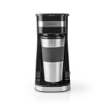 Nedis cafetière 1 tasse mug de voyage à double paroi 0, 42 l noir Nedis cafetière 1 tasse mug de voyage à double paroi 0, 42 l noir
