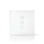 Nedis interrupteur mural intelligent wifi - controleur de rideaux. volets ou stores
