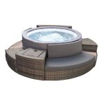 Netspa spa vita premium 6 places + mobilier 5 lments