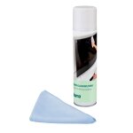 Nettoyant pr �cran, mousse + chiff. nett. , 200 ml, tv, bureau + cuisine
