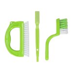 Nettoyeur de brosse  coulis, 3 pices, outils de nettoyage rigides pour joints de carrelage, douche, ...