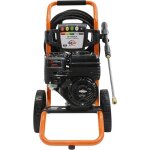 Nettoyeur haute pression a essence briggs stratton 3200 psi avec pompe annovi reverberi 208cc machine ...