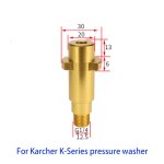 Nettoyeur haute pression pour karcher bosche interskol ar lavor, mousse à neige, adaptateur en aluminium, ... Nettoyeur haute pression pour karcher bosche interskol ar lavor, mousse à neige, adaptateur en aluminium, ...