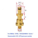 Nettoyeur haute pression pour karcher bosche interskol ar lavor, mousse à neige, adaptateur en aluminium, ... Nettoyeur haute pression pour karcher bosche interskol ar lavor, mousse à neige, adaptateur en aluminium, ...
