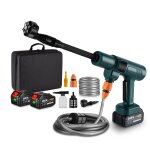 Nettoyeur haute pression sans fil pour voiture, nettoyeur haute pression électrique, kit d'outils pour ... Nettoyeur haute pression sans fil pour voiture, nettoyeur haute pression électrique, kit d'outils pour ...