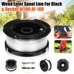 Neufu bobine de fil coupe bordure rechange remplacement pour black decker af100 af - 100