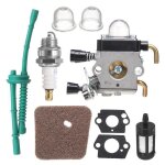 Neufu carburateur avec filtre � air tuyau d'essence pour d�broussailleuse stihl fs38 fs45 fs46 fs55 km55 ...