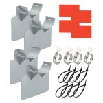 New - 4pack supports de tuyaux de piscine, tuyaux pour piscine hors sol, conus pour sur intex, prvention ...