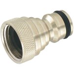 Nez de robinet femelle cap vert - filetage 26 x 34 mm