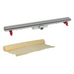 Nicoll - caniveau de douche inox réversible 890mm + natte sicanatfh90r Nicoll - caniveau de douche inox réversible 890mm + natte sicanatfh90r