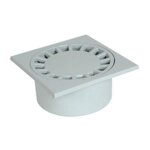 Nicoll siphon de cour 20x20 à emboîture incorporée sortie verticale diamètre 80 90mm gris clair sc089g ... Nicoll siphon de cour 20x20 à emboîture incorporée sortie verticale diamètre 80 90mm gris clair sc089g ...