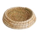 Promotion! nid d'oiseau tiss� a la main, feuilles de ma�s et paille, lit d'incubation, maison d'�levage ...