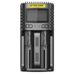 Nitecore um2 chargeur de batterie pile domestique cc