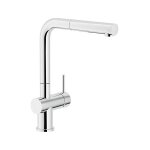 Nobili mitigeur pour evier cuisine avec douchette � 2 jets extractible live lv00117 / 2cr