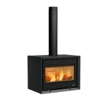 Nordica extraflame - po�le � bois 12. 4kw noir dante5. 0