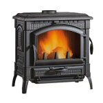 Nordica extraflame - po�le � bois en fonte �maill�e 9. 3kw isottalean