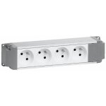 Nourrice courant fort avec disjoncteur diff�rentiel / prises 5x2p + t legrand