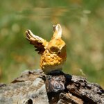 Nouveau d�cor artisanal en r�sine, mini accessoires, statue de hibou miniature, ornement de jardin f�erique, ...