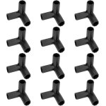 Nouvelhorizonstore - 12 pi�ces 11mm connecteurs de construction de cadre de serre, raccord de tuyau � ...