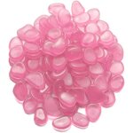 Nouvelhorizonstore - 200pcs pierre lumineuse galet lumineux cailloux brillants dans le noir pav�s pour ...
