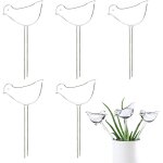 Nouvelhorizonstore - 5 pi�ces transparent dispositif d'arrosage pour oiseaux, dispositif d'arrosage automatiqu ...