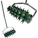 Nouvelhorizonstore - a�rateur de pelouse manuel, a�rateur de gazon de type rouleau, rouleau � gazon avec ...