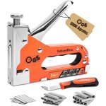 Nouvelhorizonstore - agrafeuse murale multifonction 3 en 1 avec 3000 agrafes, agrafeuse manuelle adapt��e ...