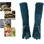 Nouvelhorizonstore - anti - morsure gants de manutention pour animal, 60cm gants de travail en cuir polyvalent ...