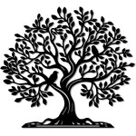 Nouvelhorizonstore - arbre de vie art m�tal, oiseau jardin panneau noir m�tal arbre g�n�alogique ext�rieur ...