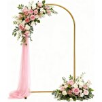 Nouvelhorizonstore - arche de mariage - 1 support de toile de fond de 2 m - arche en m�tal - arche de ...